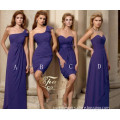 New Fashion 4styles Chiffon Royal Blue Bridesmaid Dress Pattern (XL38)